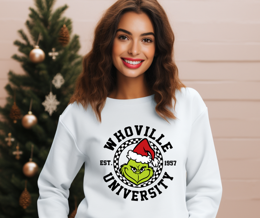 Whoville University DTF Transfer