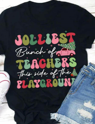 Jolliest Bunch Of Teachers On This Side Of The Playground