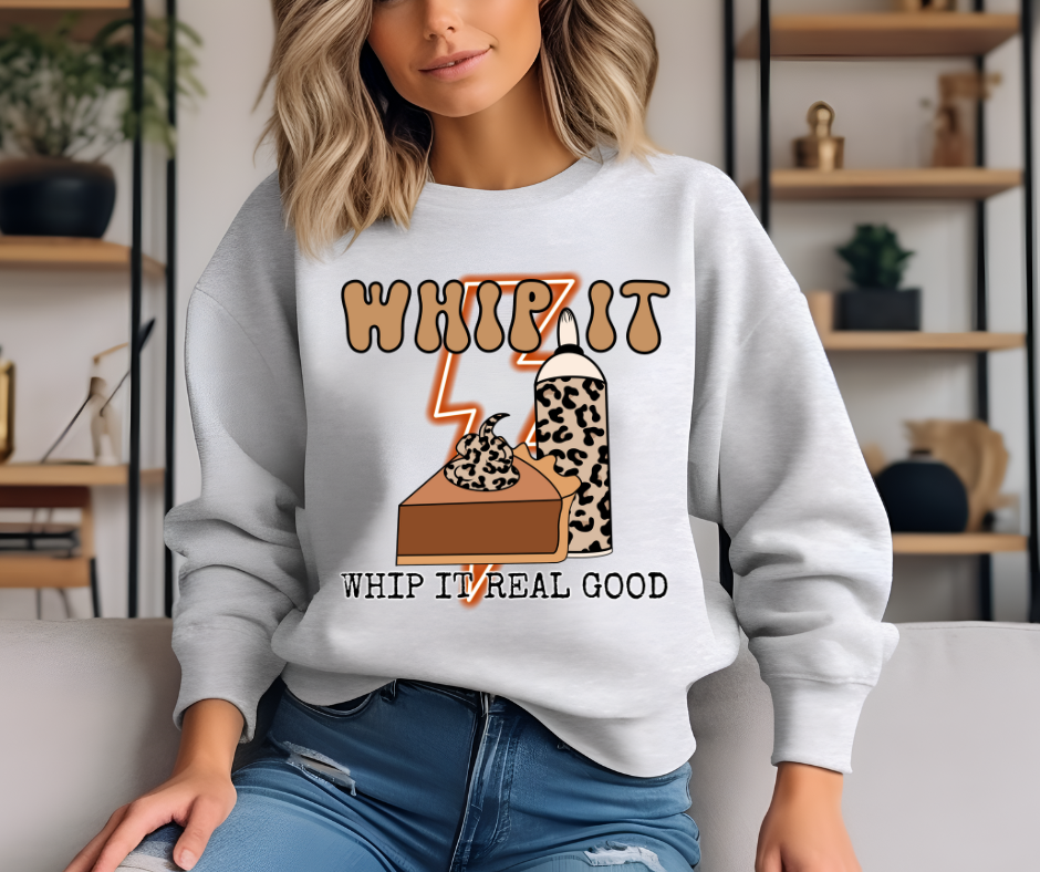 Whip It Real Good Leopard DTF Transfer