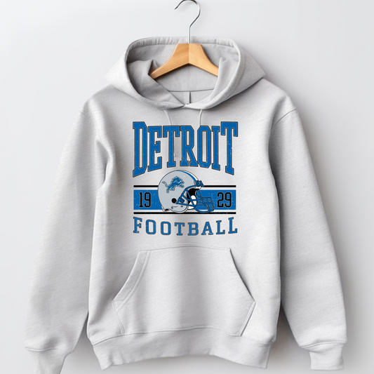 Vintage Detroit Football DTF Transfer