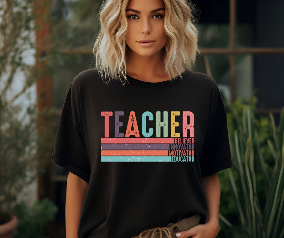 Teacher Believer Innovator Motivator Educator