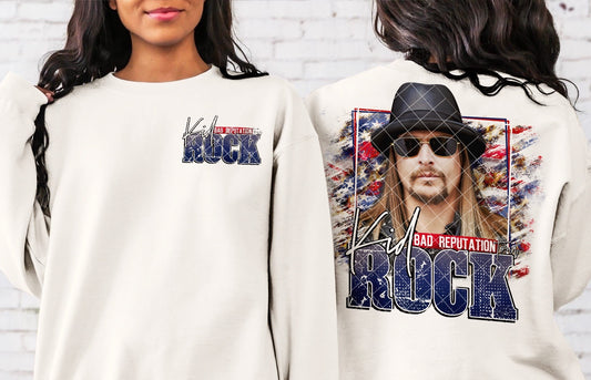 Bad Reputation Kid Rock pocket DTF Transfer