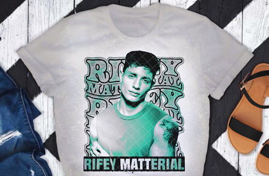 Riffy MATTerial BLUE DTF Transfer