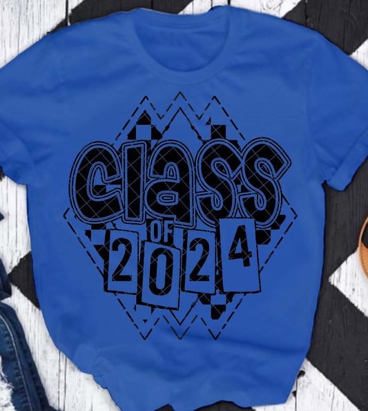 Class Of 2024 DTF Transfer