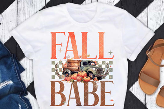 Fall Babe DTF Transfer