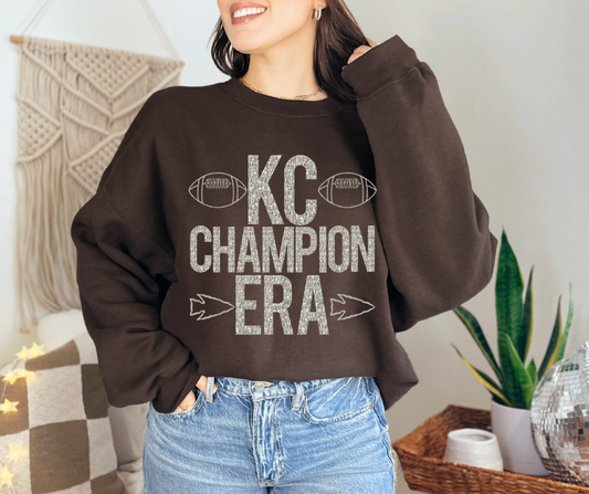 Faux KC Champion Era DTF Transfer