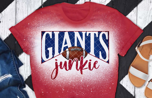 Giants Junkie DTF Transfer