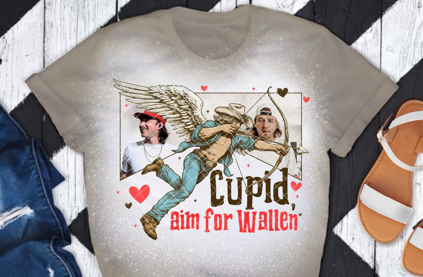 Cupid Aim for Wallen DTF Transfer