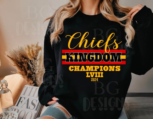Chiefs Kingdom Champions DTF Transfer