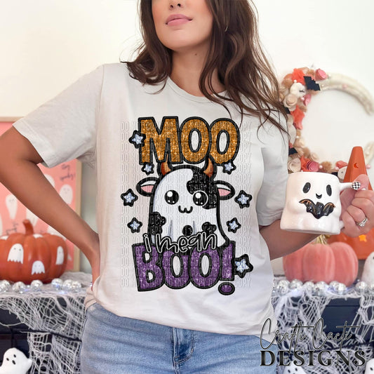 Faux Moo I Mean Boo