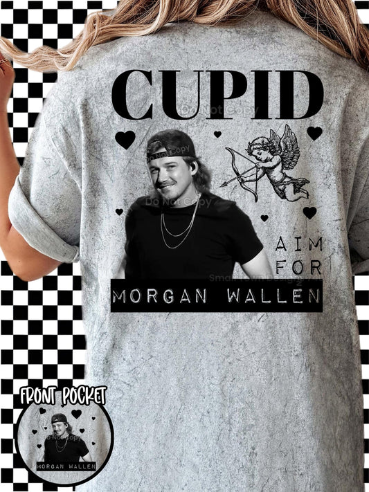 Cupid Aim For Morgan Wallen POCKET DTF Transfer