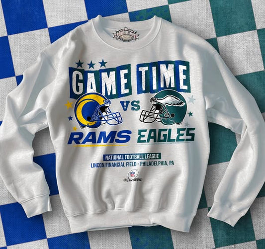 Game Time Rams vs Eagles