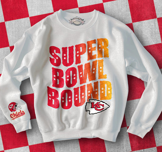 Chiefs Super Bowl LIX Bound Gradient