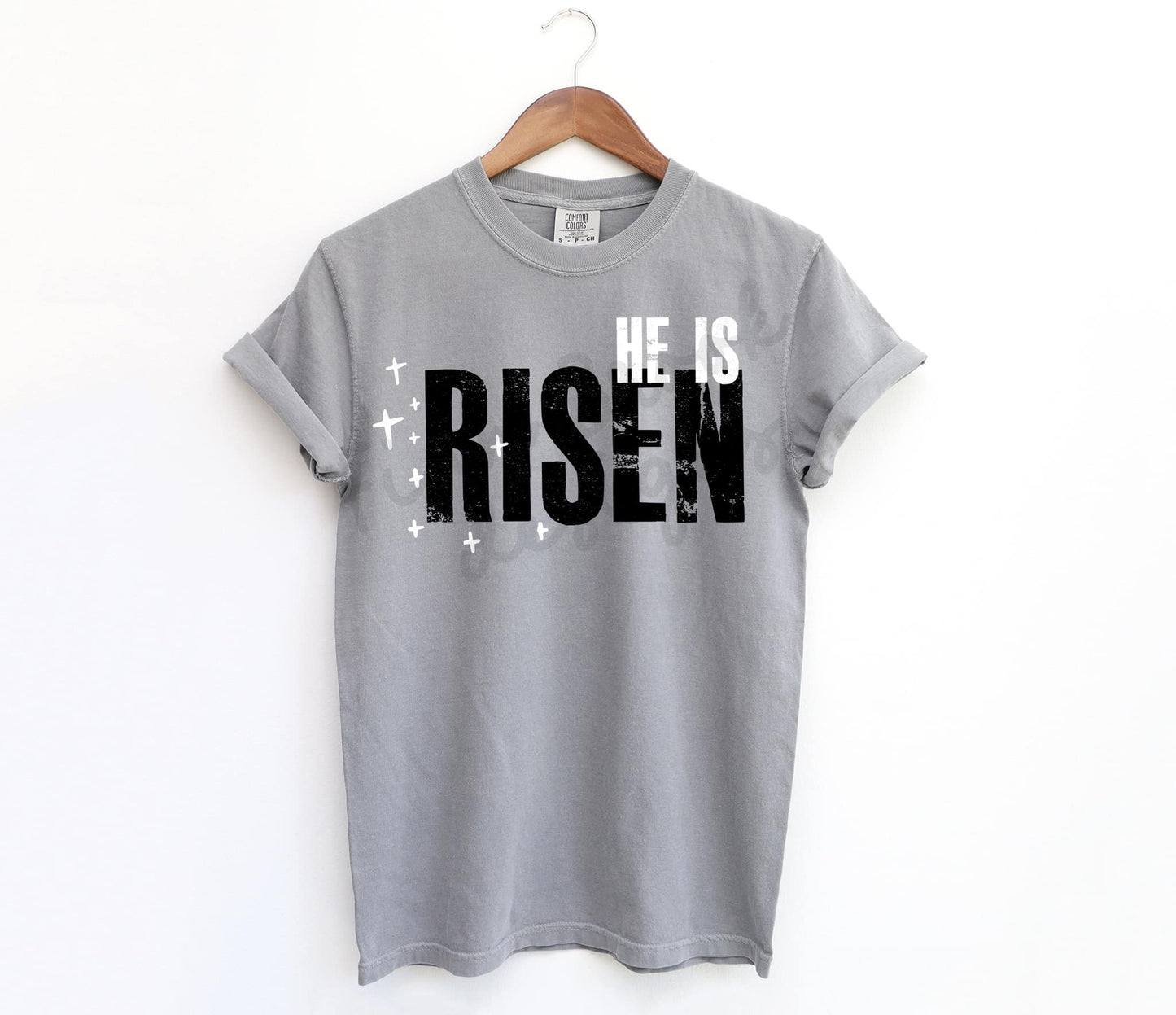 He Is Risen White