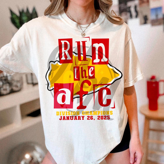 Kansas City Chiefs Run the AFC Red