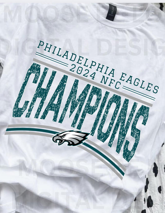 Philadelphia Eagles NFC Champions 2024