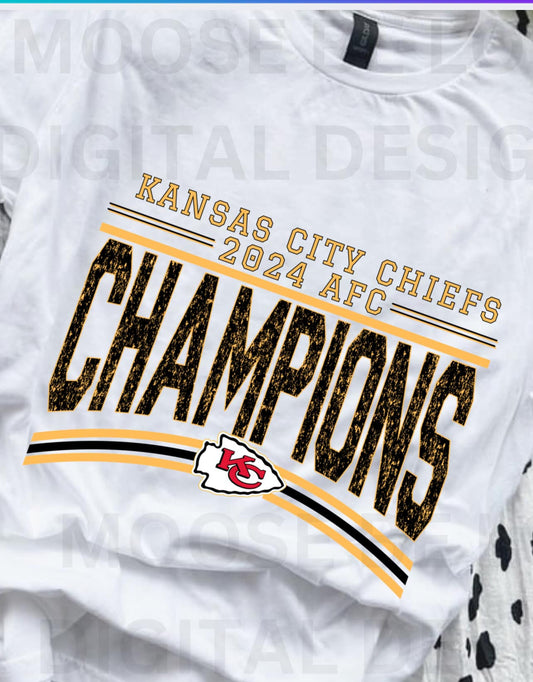 Kansas City Chiefs AFC Champions 2024