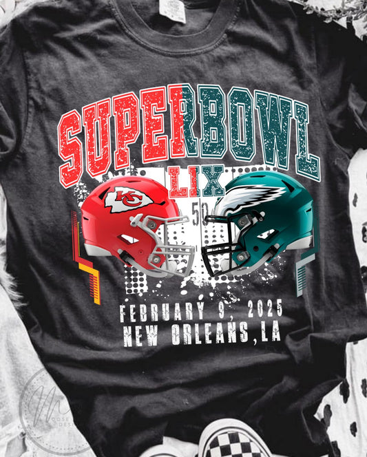 2025 Super Bowl LIX Chiefs Eagles Distress