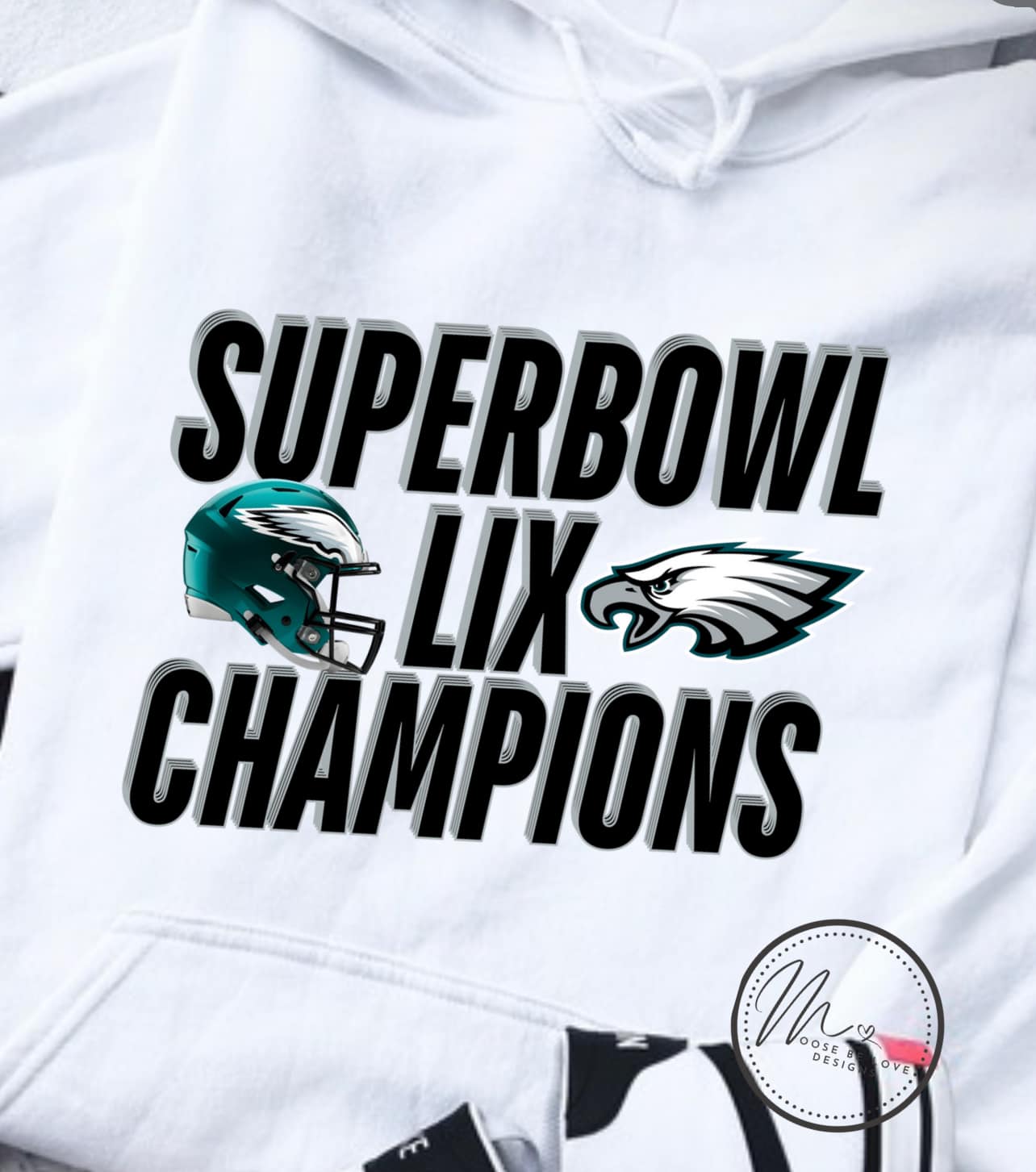 Philly Eagles SB LIX Champions Simple