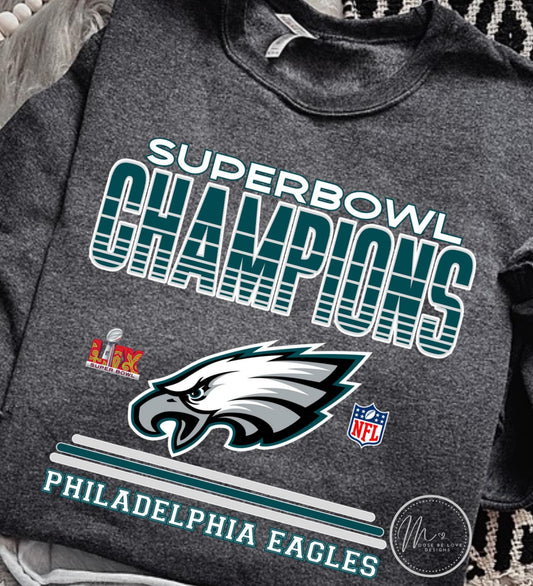 Philly Eagles SB LIX Champions