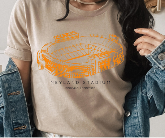 Neyland Stadium Tennessee DTF Transfer