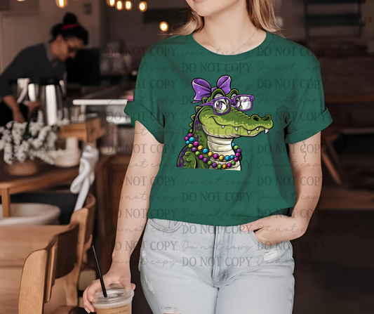 Mardi Gras Alligator