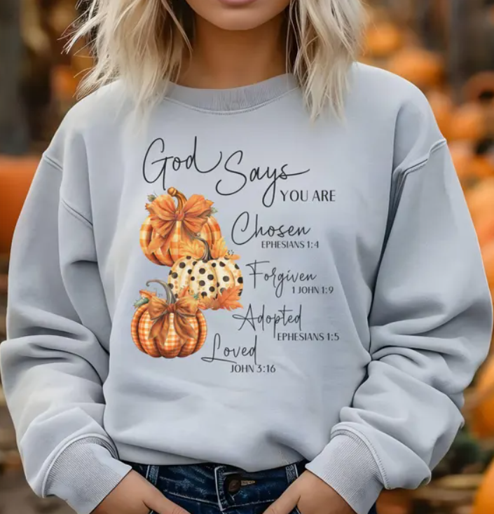 God Says You Are Pumpkins