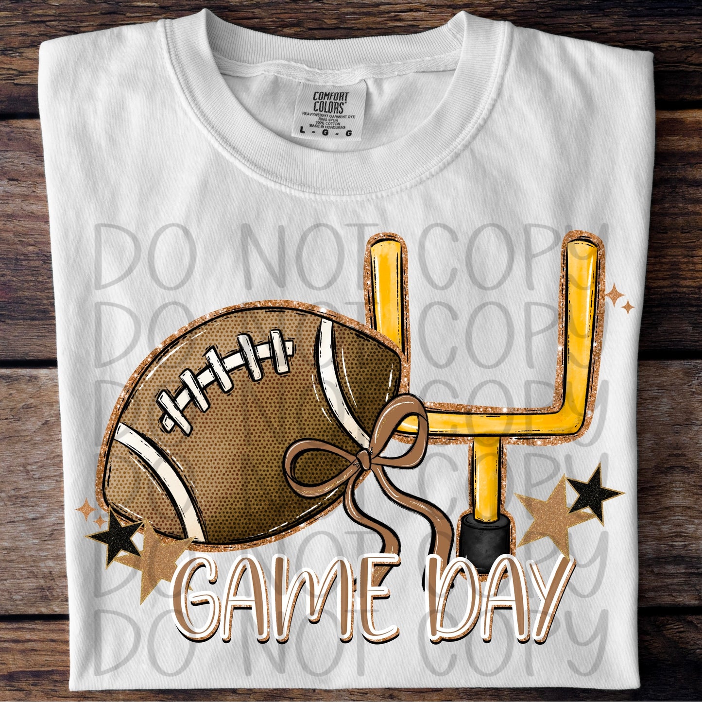 Game Day Gold Bow Sport Dropdown