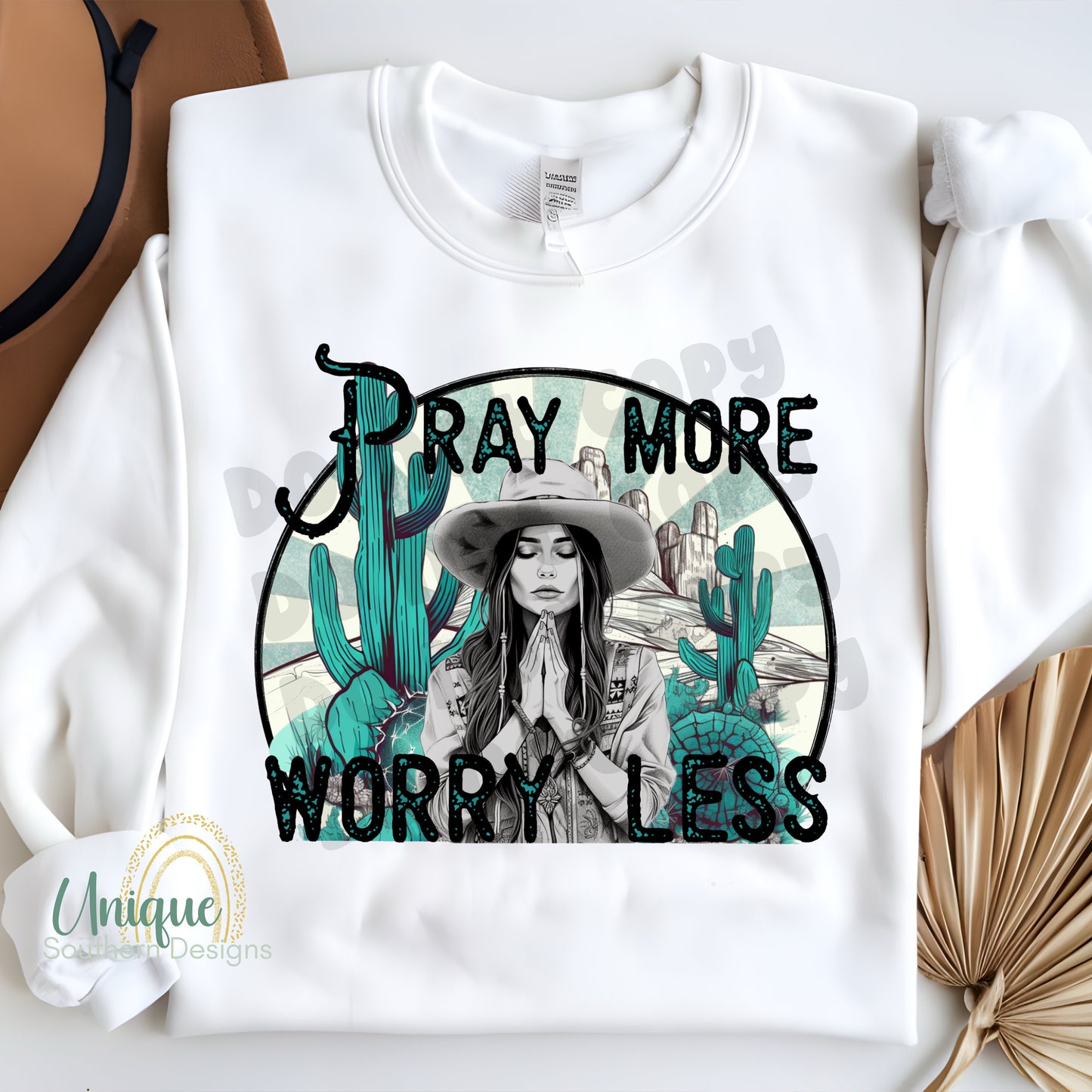 pray more worry less