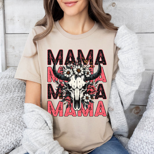 Mama Stacked Skull