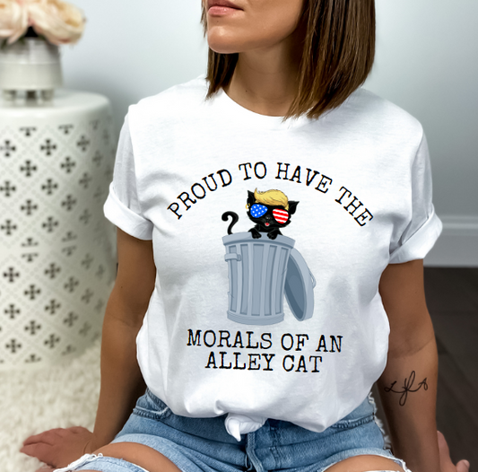 Proud to Have the Morals of an Alley Cat