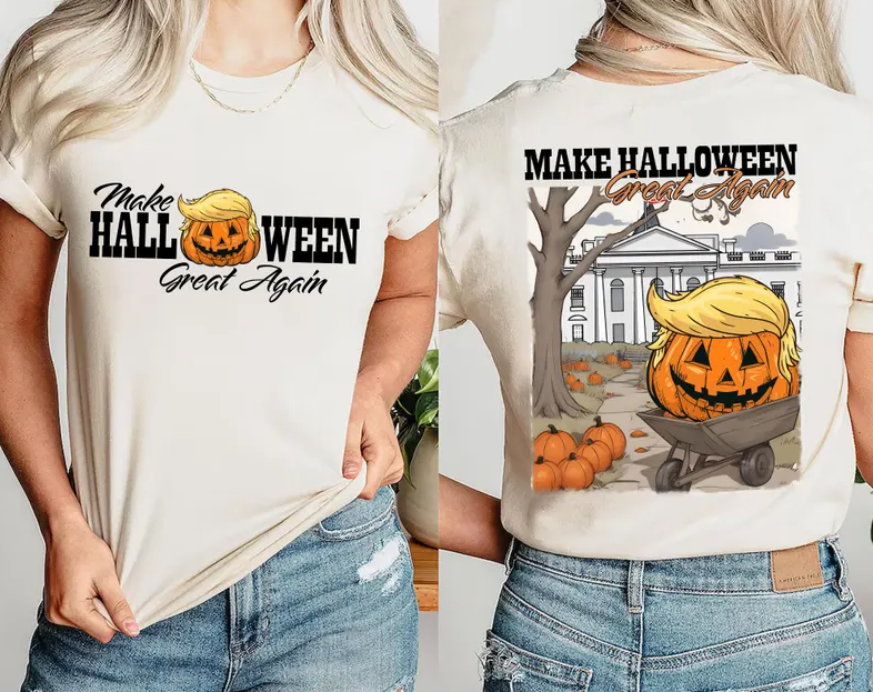 Make Halloween Great Again (FRONT AND BACK)