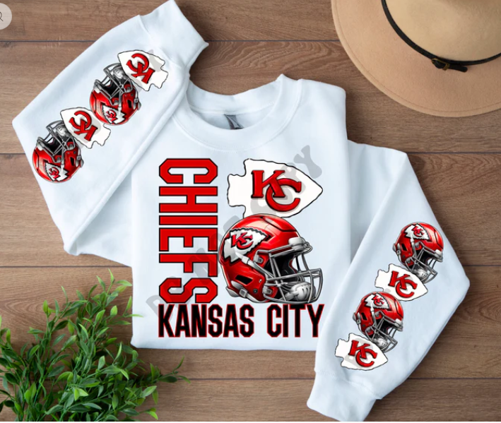 Kansas City Chiefs (Sleeves Separate)