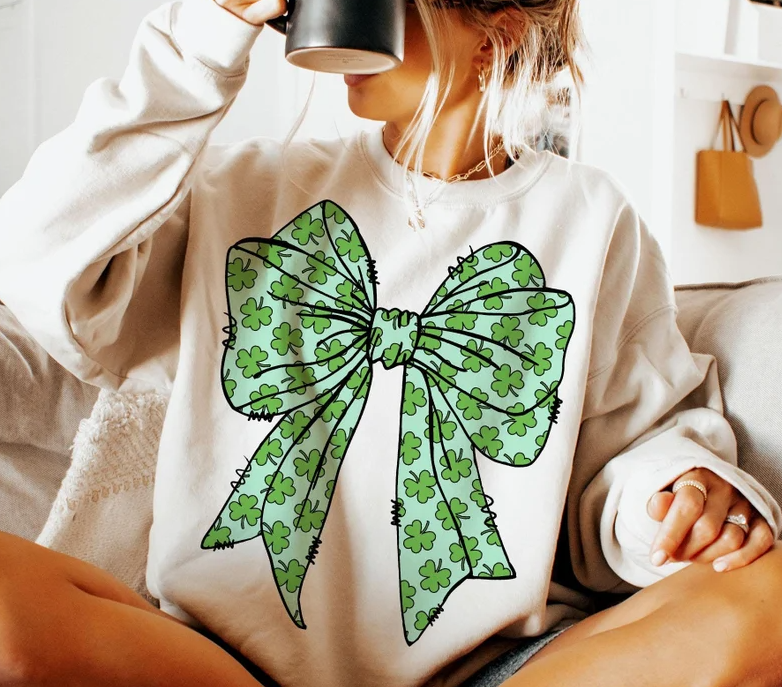 Shamrock Coquette Bow