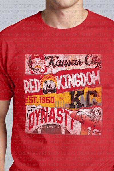 Kansas City Chiefs Tear Collage