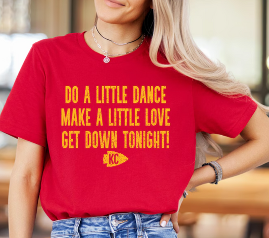 Do A Little Dance Make a Little Love Get Down Tonight Yellow