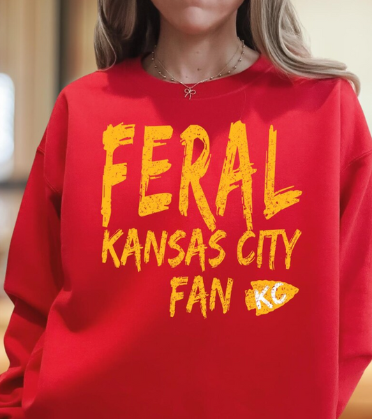 Feral Kansas City Fan Yellow