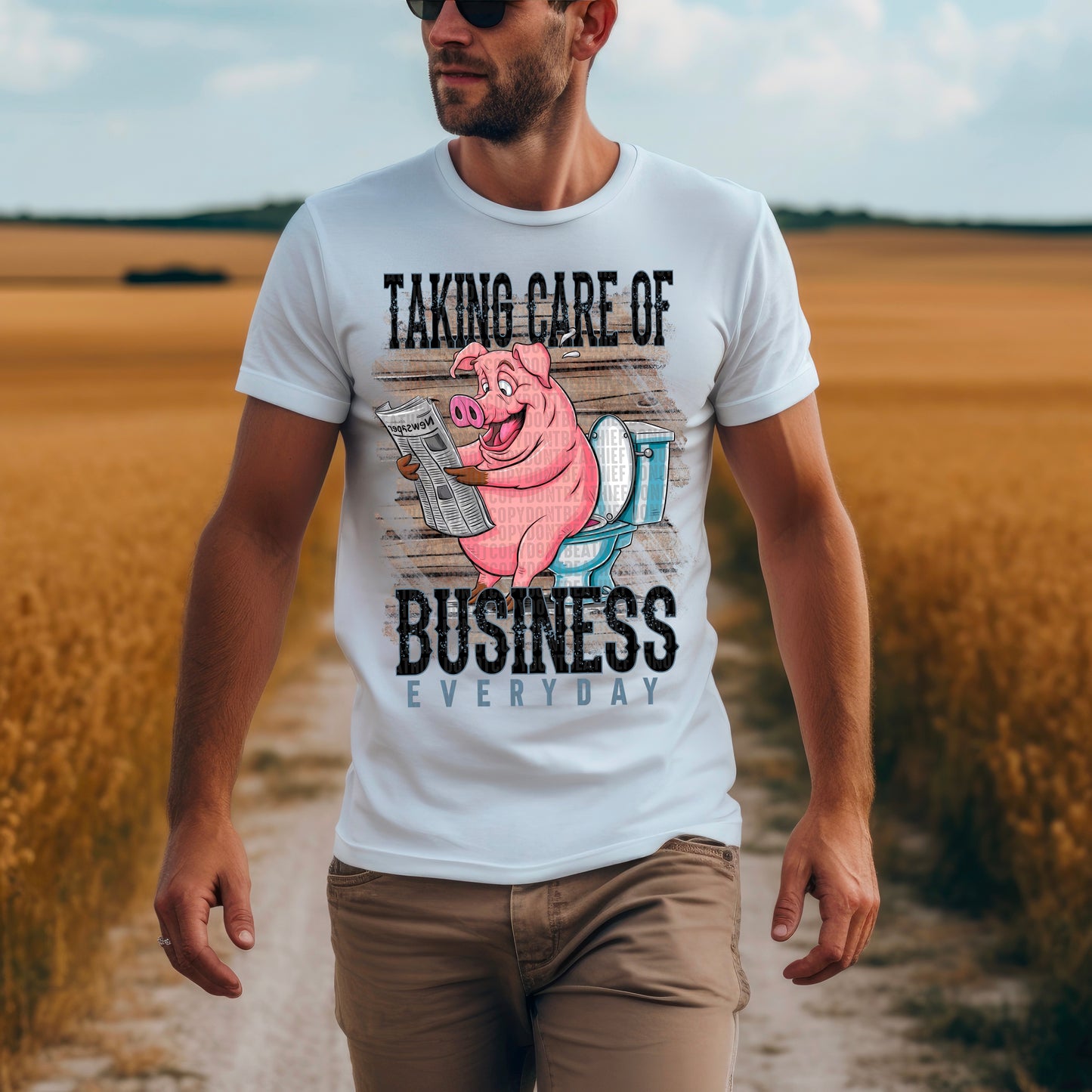 Taking Care Of Business Everyday Pig