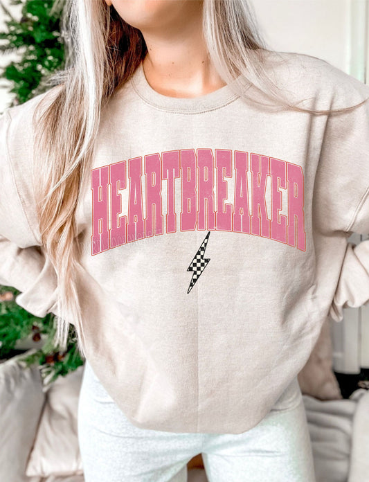 Heartbreaker Varsity Checkered Bolt