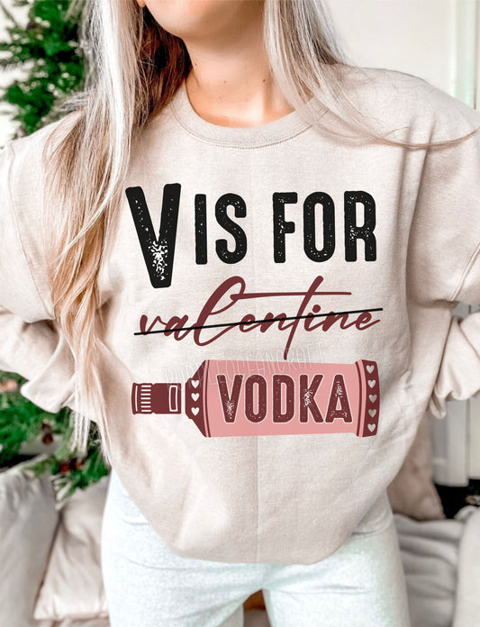 V Is for Vodka