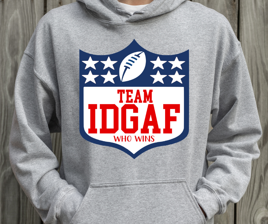 Team IDGAF Who Wins DTF Transfer