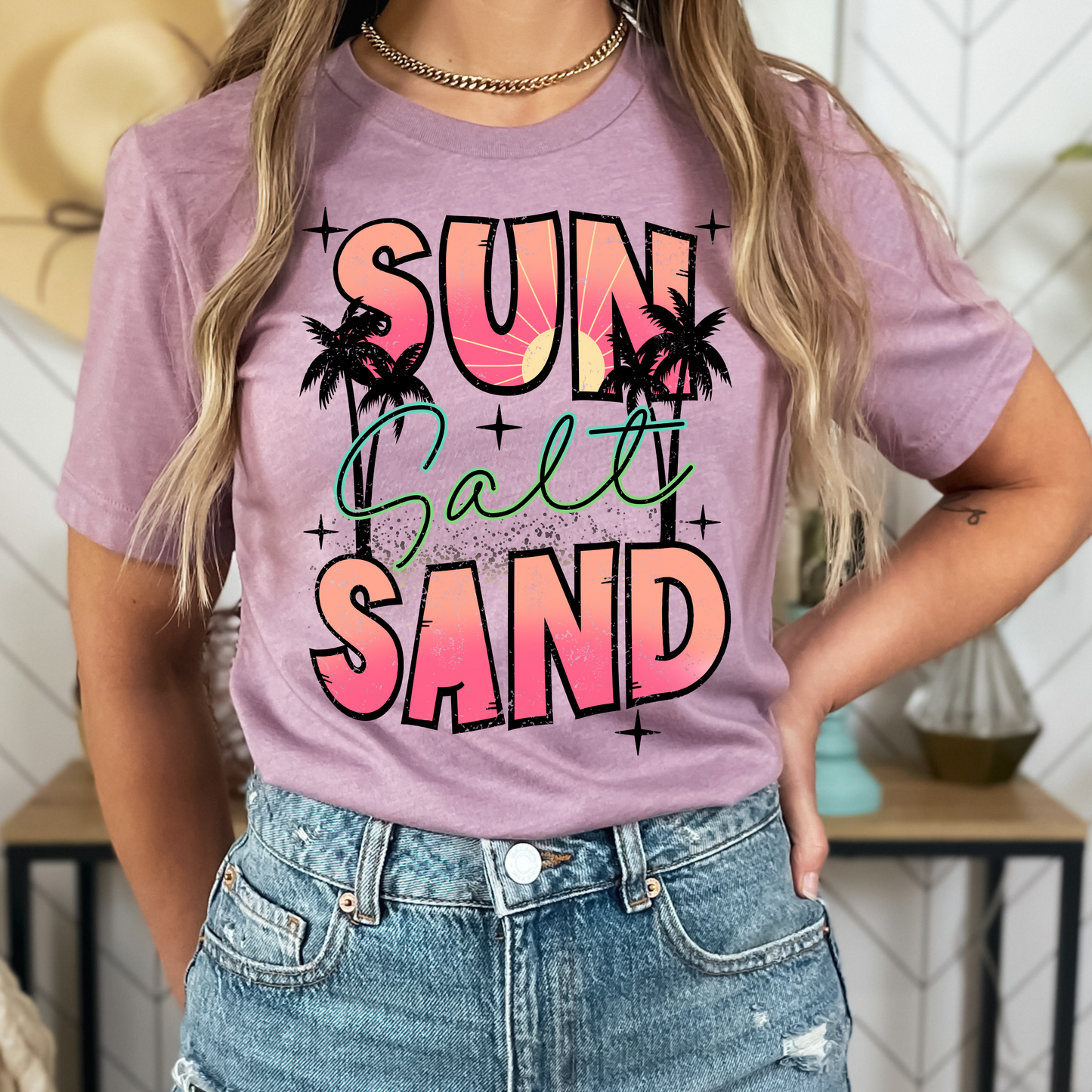 Sun Salt Sand DTF Transfer