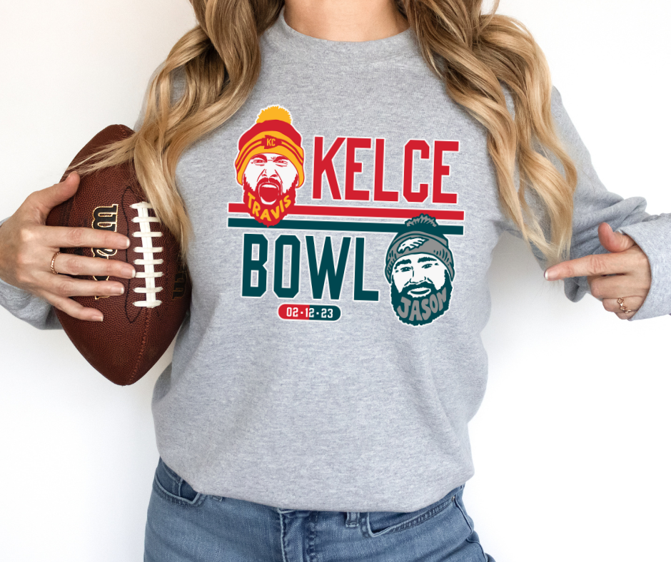 Kelce Brothers Bowl DTF Transfer