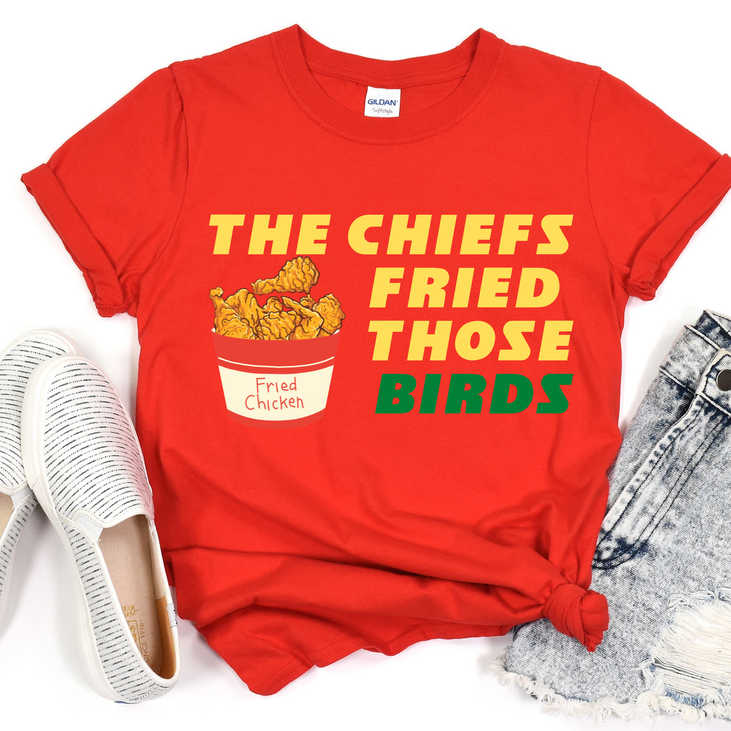 The Chiefs Fried Those Birds with Fried Chicken DTF Transfer