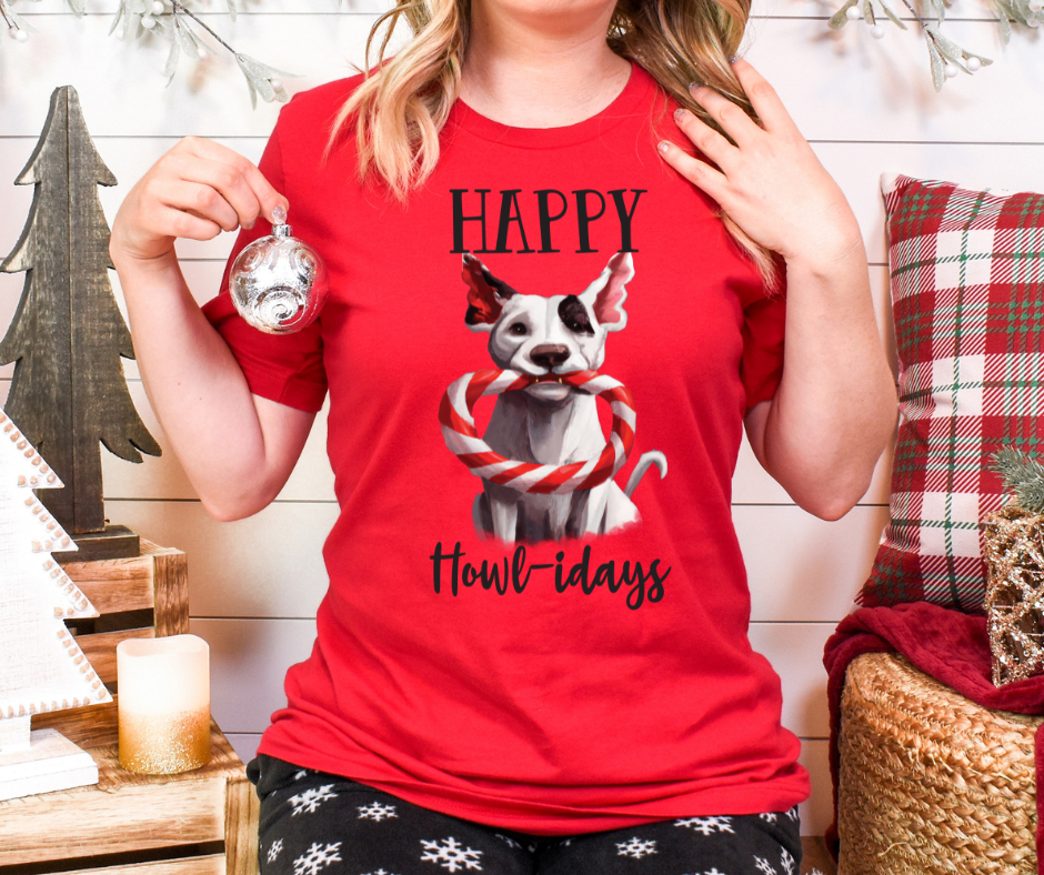 Happy Howl-idays DTF Transfer